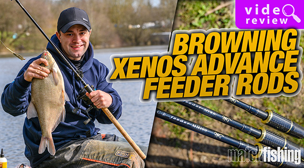 Review Browning Xenos Advance Feeder Rods Video Match Fishing